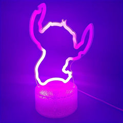 3D Anime LED Night Light for Bedroom Decor
