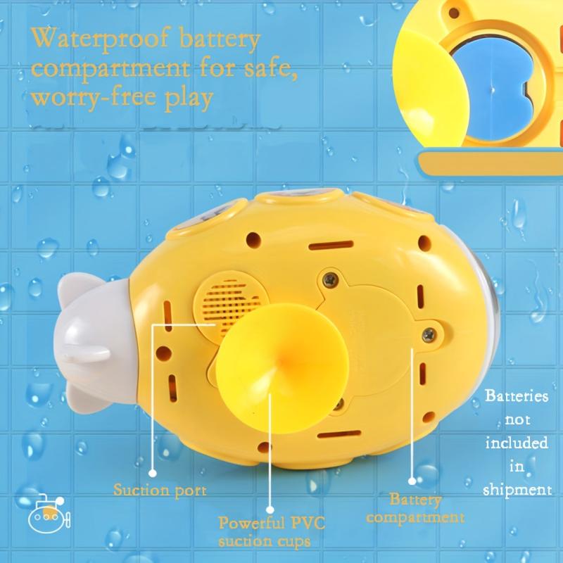 Submarine Spray Bath Toy - Indoor & Outdoor Water Play