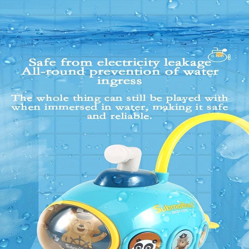 Submarine Spray Bath Toy - Indoor & Outdoor Water Play