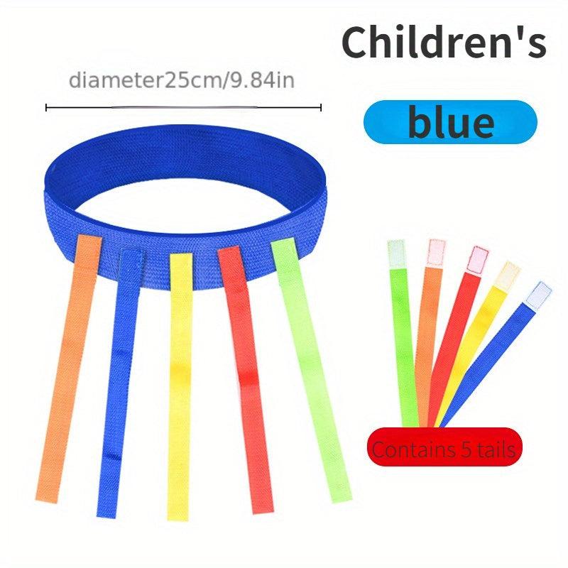 Kids Outdoor Funny Game 5 Tails Toy Belt Kindergarten Game