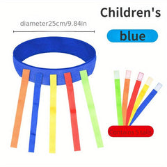 Kids Outdoor Funny Game 5 Tails Toy Belt Kindergarten Game