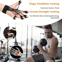 Grip Strength Trainer Hand and Finger Enhancer 6 Resistance Levels
