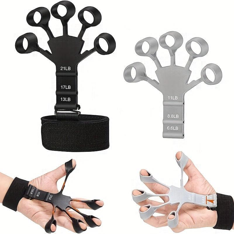Grip Strength Trainer Hand and Finger Enhancer 6 Resistance Levels
