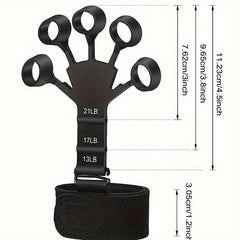 Grip Strength Trainer Hand and Finger Enhancer 6 Resistance Levels