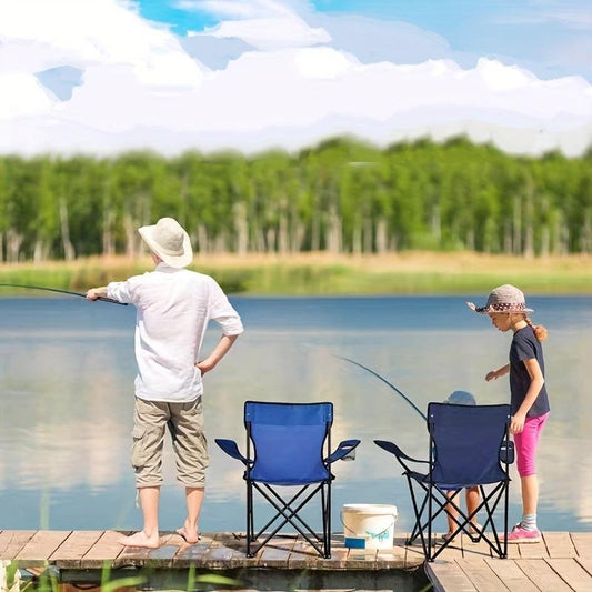 Portable Folding Beach Chair for Outdoor Camping Fishing BBQs