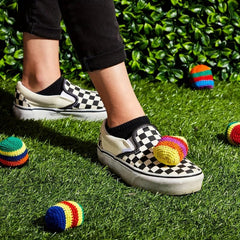 2pcs Knitted Cotton Bean Bag Balls for Party Favors Gift Bags Indoor Outdoor