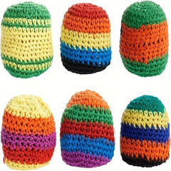 2pcs Knitted Cotton Bean Bag Balls for Party Favors Gift Bags Indoor Outdoor