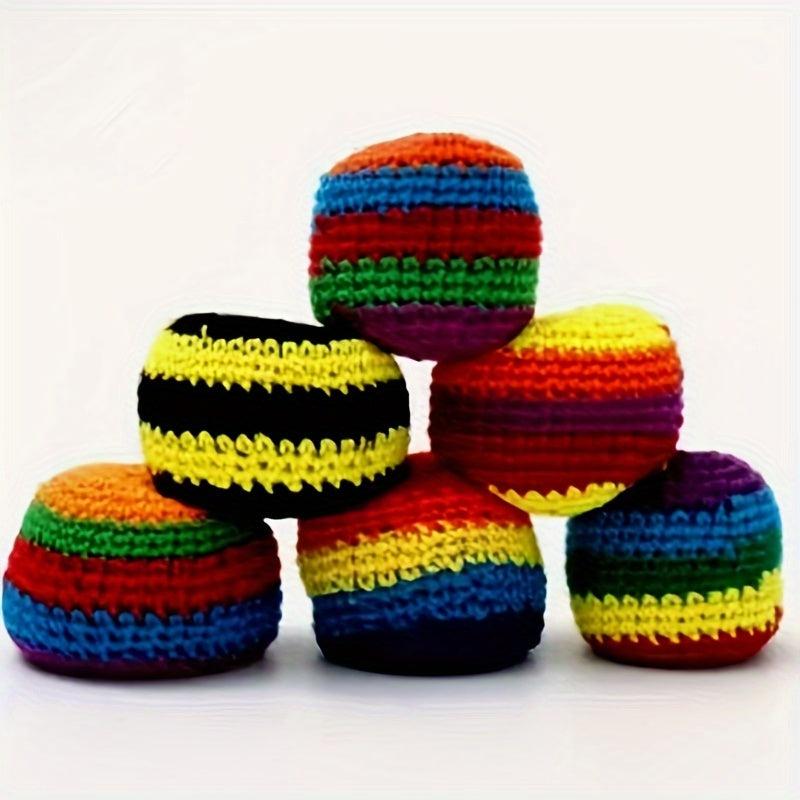 2pcs Knitted Cotton Bean Bag Balls for Party Favors Gift Bags Indoor Outdoor
