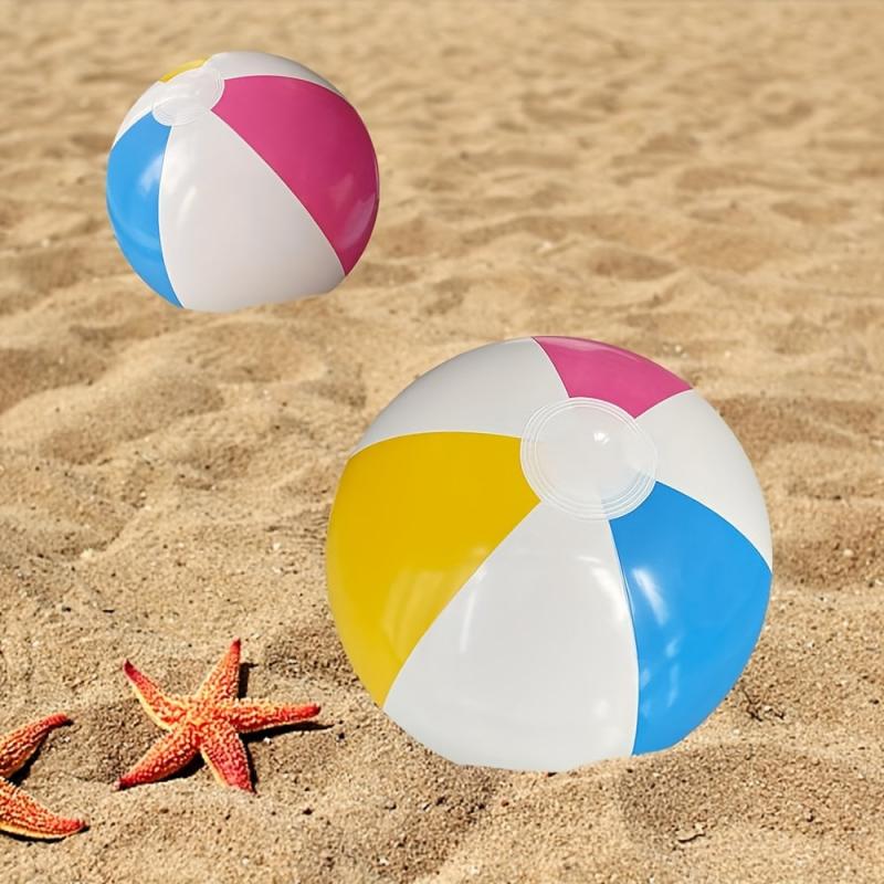 10pcs Inflatable Beach Ball Pool Toy Beach Party Decor