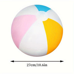 10pcs Inflatable Beach Ball Pool Toy Beach Party Decor