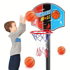 Indoor Plastic Basketball Rack Shooting Sports Toy