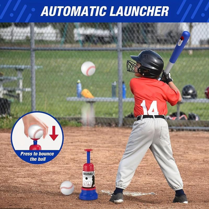 3-in-1 Kids Baseball Toy Set for Kids 3-5 Years Old