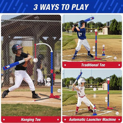 3-in-1 Kids Baseball Toy Set for Kids 3-5 Years Old