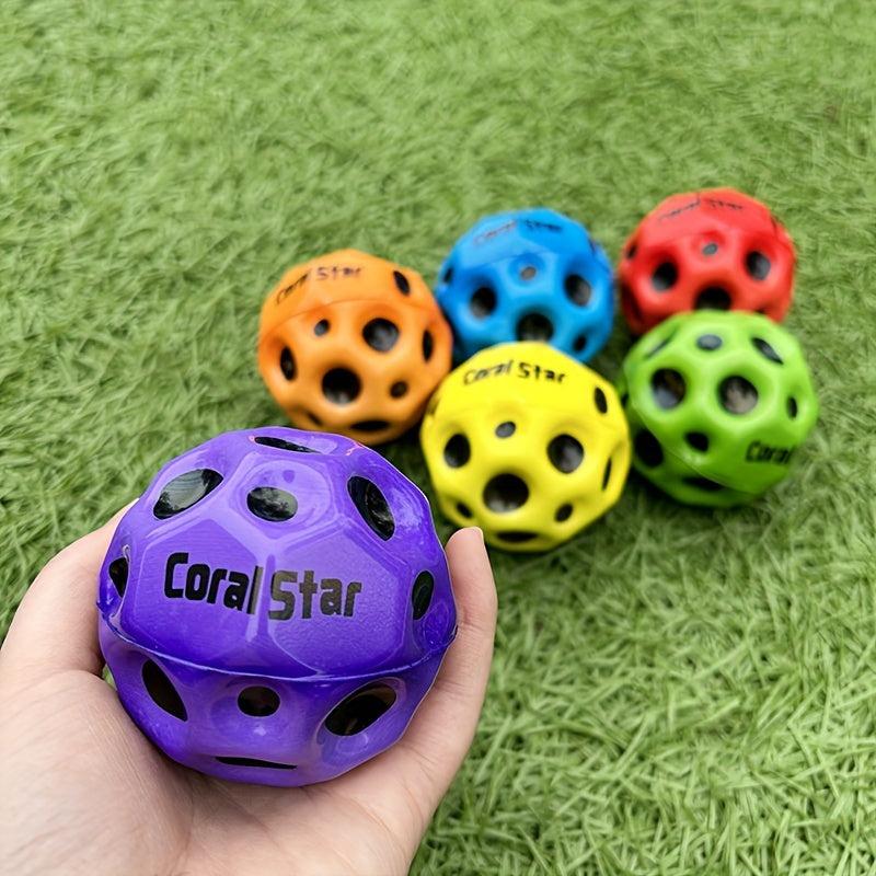 PU Foam Solid Porous Elastic Ball Venting Moon Ball