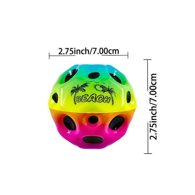 PU Foam Solid Porous Elastic Ball Venting Moon Ball
