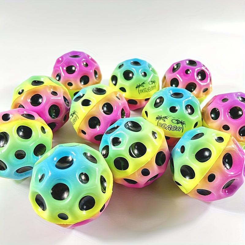 PU Foam Solid Porous Elastic Ball Venting Moon Ball