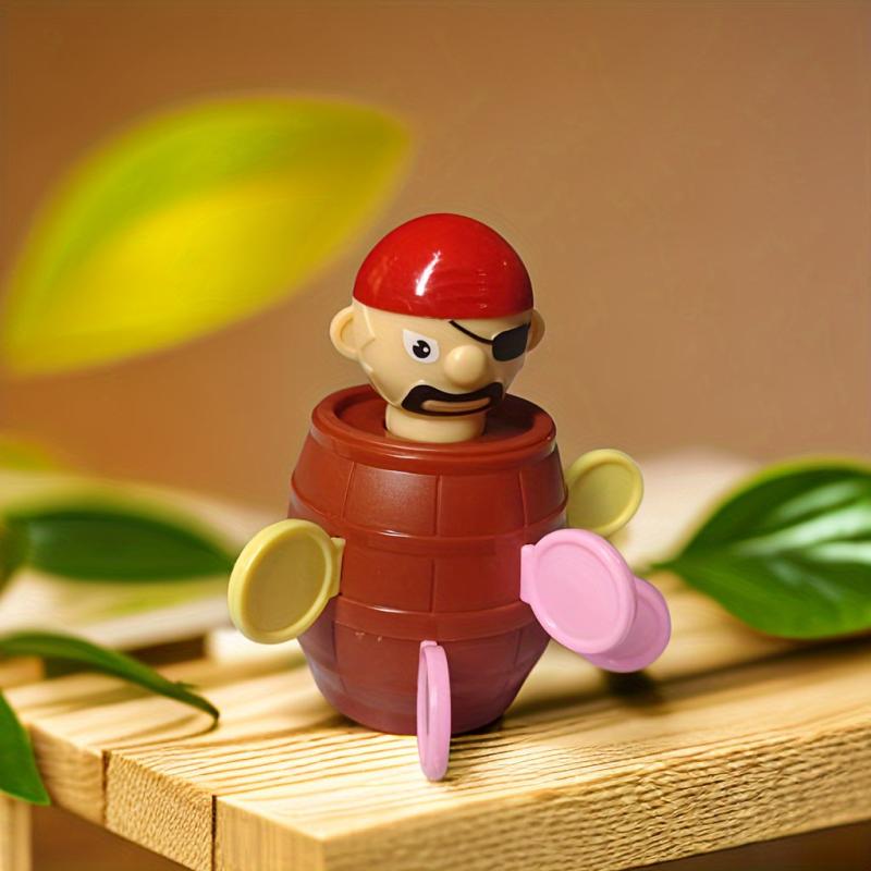 Mini Pirate Bucket Toy Parent Child Interactive Game