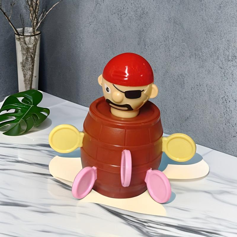 Mini Pirate Bucket Toy Parent Child Interactive Game