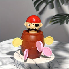 Mini Pirate Bucket Toy Parent Child Interactive Game