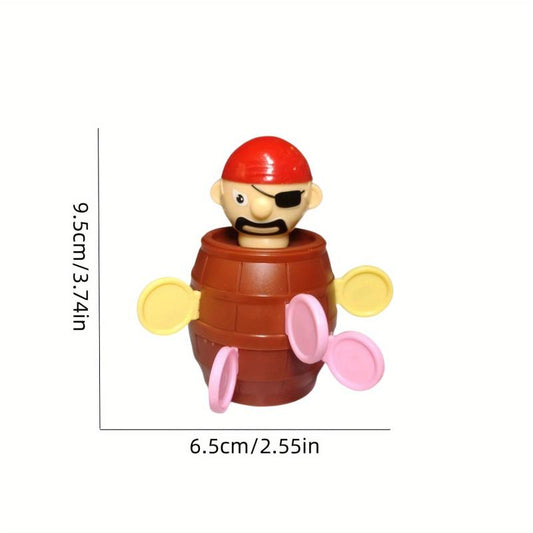 Mini Pirate Bucket Toy Parent Child Interactive Game
