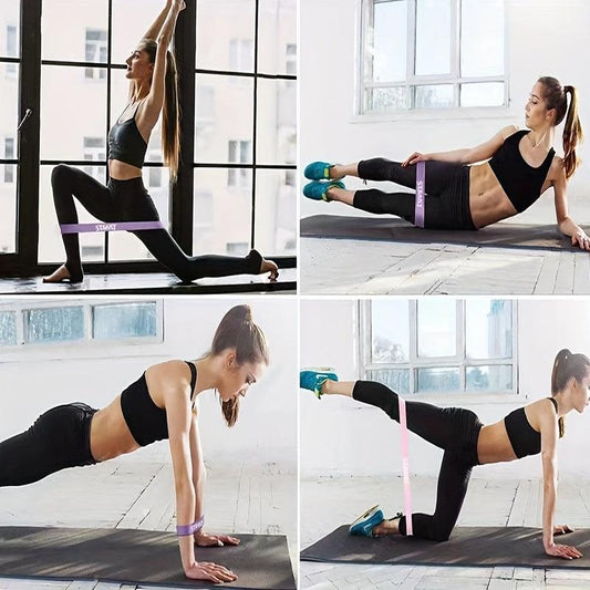 High Resistance Band 5 Levels Exercise Long term Home Gym Fitness Equipment Yoga