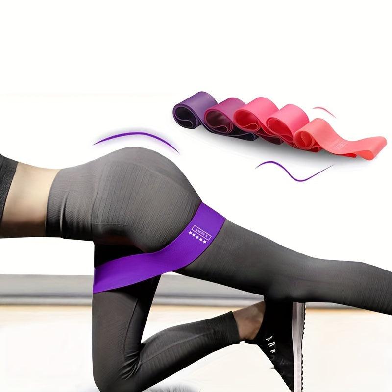 High Resistance Band 5 Levels Exercise Long term Home Gym Fitness Equipment Yoga