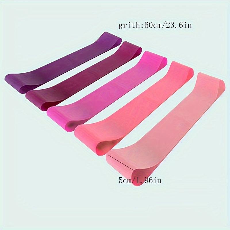 High Resistance Band 5 Levels Exercise Long term Home Gym Fitness Equipment Yoga
