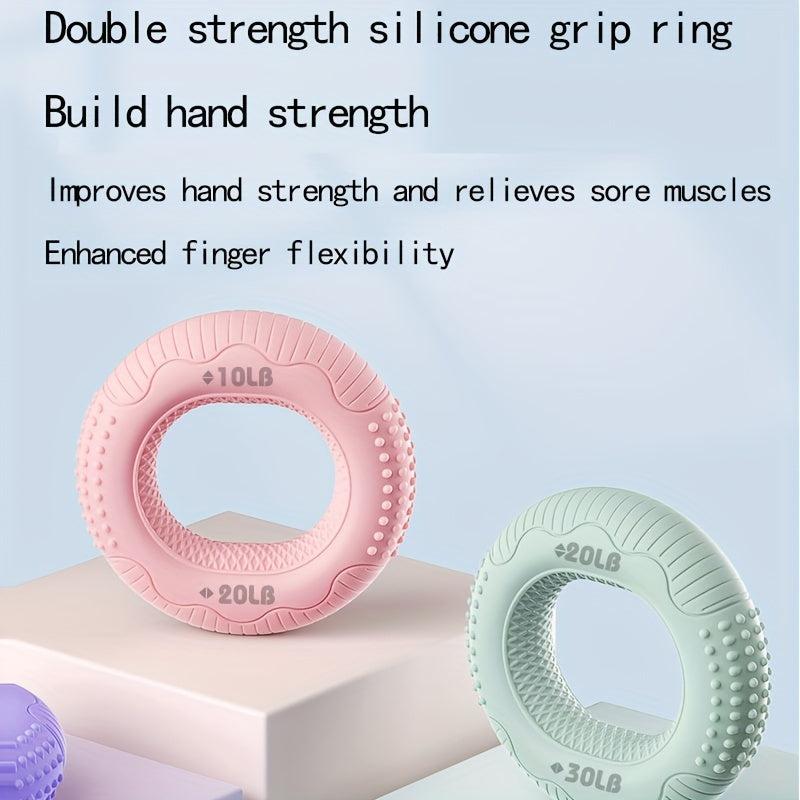2pcs Silicone Finger Clip Grip Strengthener Sports Equipment