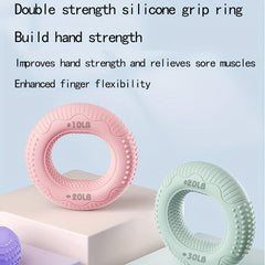 2pcs Silicone Finger Clip Grip Strengthener Sports Equipment