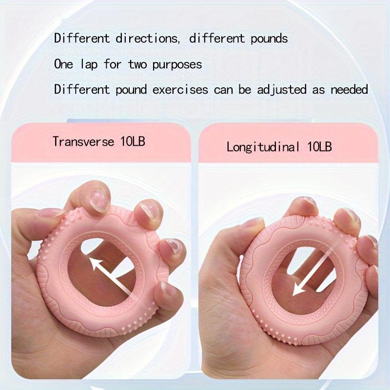 2pcs Silicone Finger Clip Grip Strengthener Sports Equipment