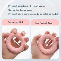 2pcs Silicone Finger Clip Grip Strengthener Sports Equipment