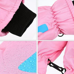 Kids Winter Snow Mittens Waterproof Warm Ski Gloves Unisex Cold Weather Gloves