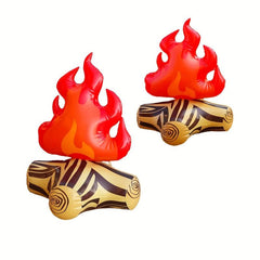 2pcs Inflatable Flame Decoration Props Christmas Flame Toys
