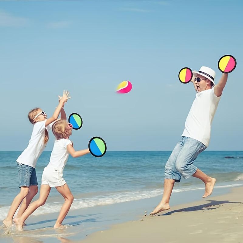 Paddle Beach Toy Set Outdoor Catching Ball Game