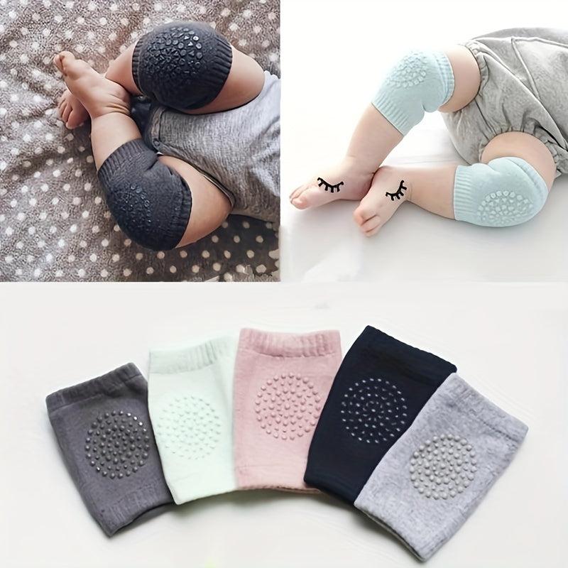 2pcs Soft Elastic Knee & Elbow Brace Pads for Babies and Toddlers