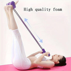Tension Rope Elastic Yoga Pedal Puller Resistance Band Fitness Equipment