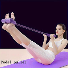 Tension Rope Elastic Yoga Pedal Puller Resistance Band Fitness Equipment