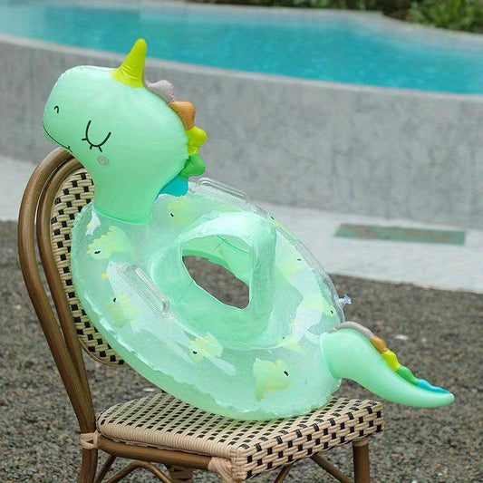 Little Dinosaur Swimming Ring for Kids Baby Swimming Seat Pool Toy