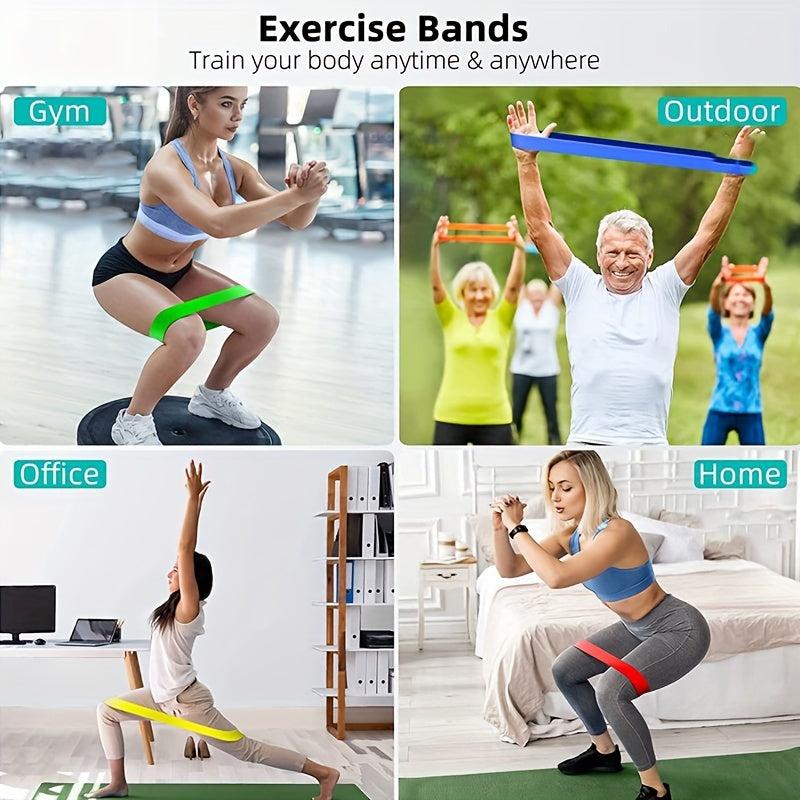 5-Piece Resistance Band Set for Exercise Fitness Gym Training