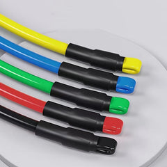 Adjustable 11-Piece Fitness Elastic Tube Set with 5 Bands and Handles