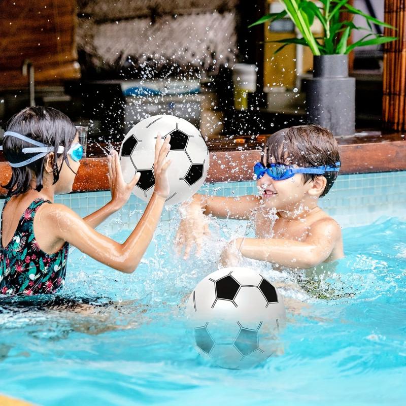 6pcs Inflatable Football 13 8inch Beach...