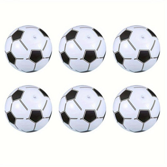 6pcs Inflatable Football 13 8inch Beach...