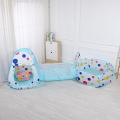 Baby Cartoon Children's Tent Game House Tunnel Ball Pool