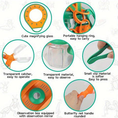 Kids Adventure Insect Observation Equipment 6 pc Educational Toys