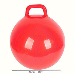 45 Inch Funnel Ball Jumping Ball Fitness Ball Bouncing Ball With Handle