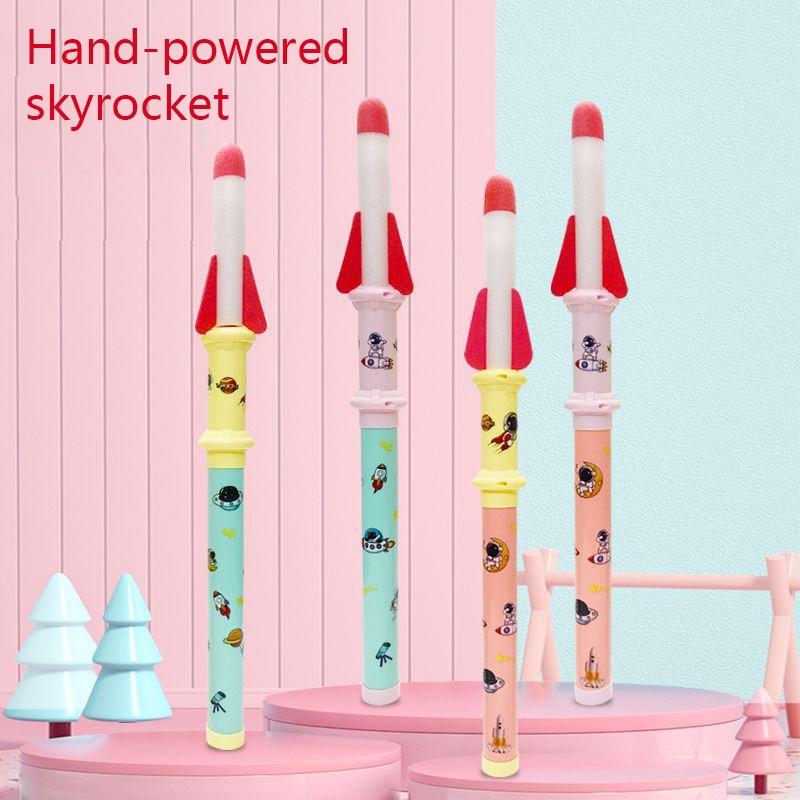 Rocket Gunner Pushing Rocket Outdoor Children's Toy