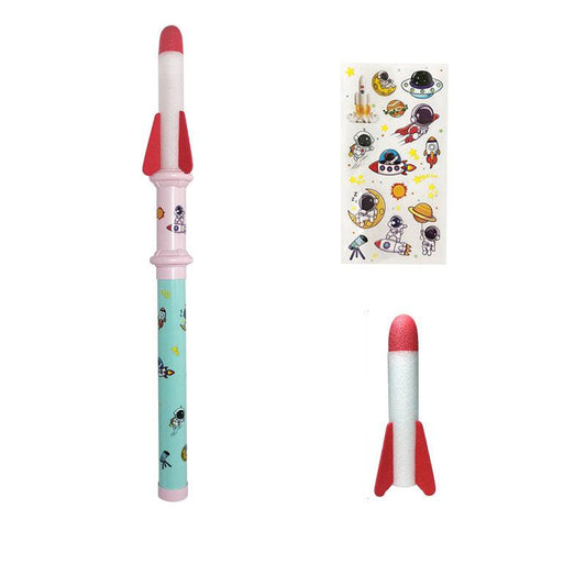 Rocket Gunner Pushing Rocket Outdoor Children's Toy