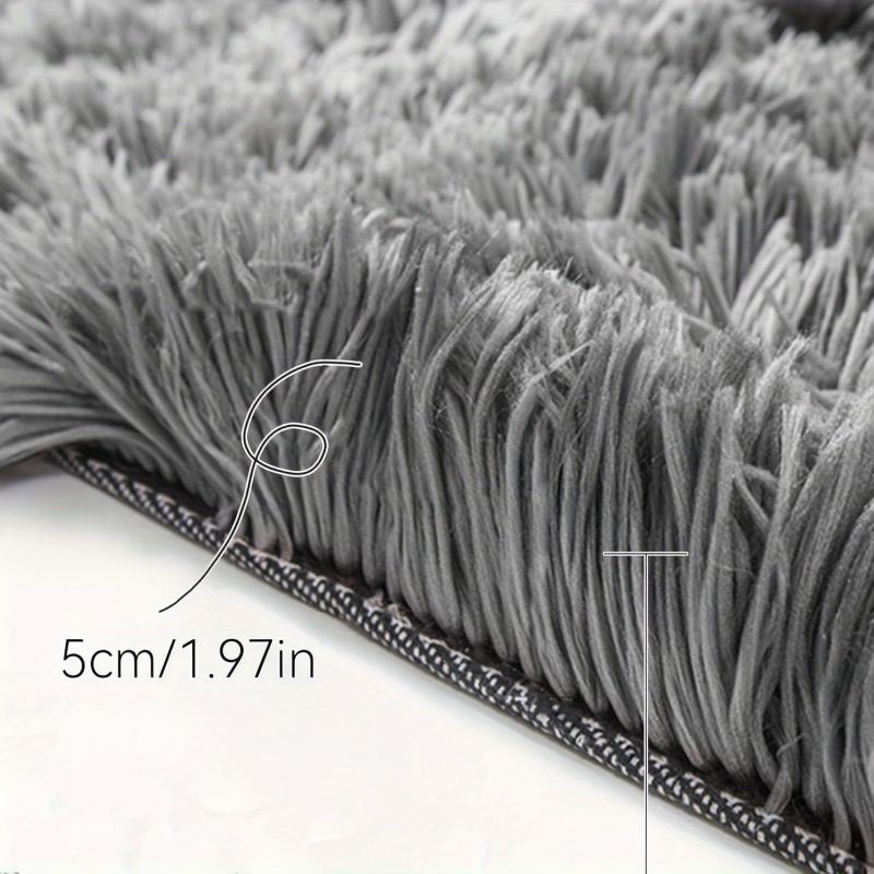 Soft Velvet Rectangle Rug Area Rug for Kids Play Tent Mat Pad
