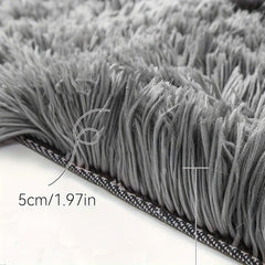 Soft Velvet Rectangle Rug Area Rug for Kids Play Tent Mat Pad