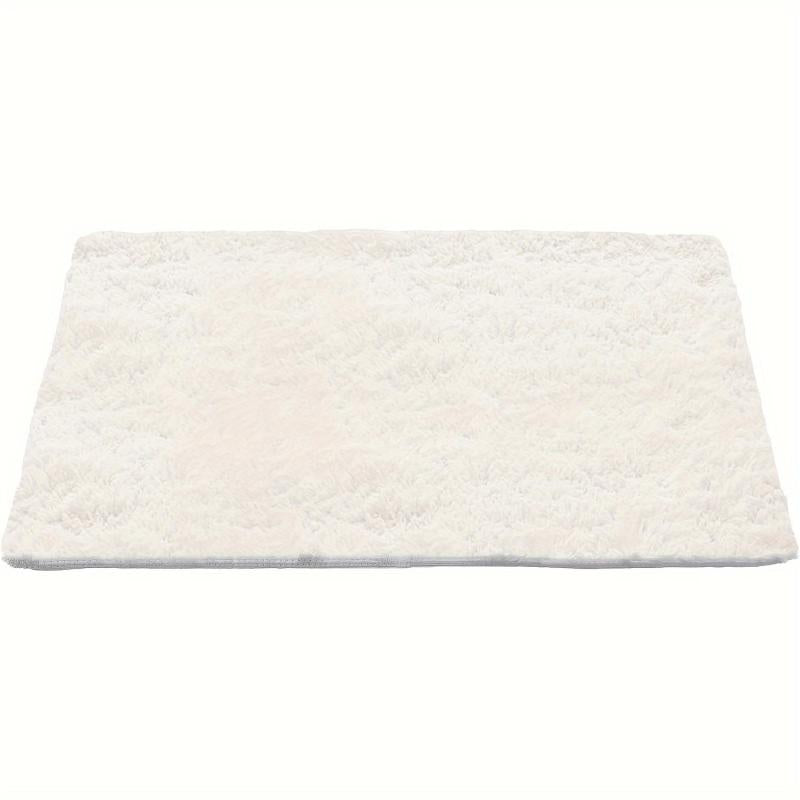 Soft Velvet Rectangle Rug Area Rug for Kids Play Tent Mat Pad